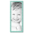 thumbnail image 2 of ArtToFrames 16" x 42" Eggshell Blue Picture Frame, 16x42 inch Blue Wood Poster Frame (WOM-4599),  Pack, 2 of 8