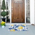 thumbnail image 5 of Yayeee Doormat for Indoor Entrance 32" x 20" Non Slippery Floor Rug, Light Blue Lemon, 5 of 8