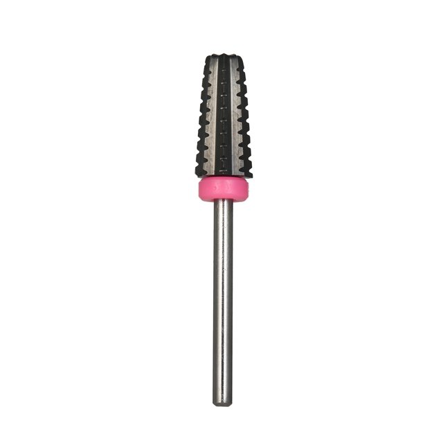 Cabezal de pulido de acero tungsteno para uñas, ideal para remover esmalte en gel y cutículas, disponible en 6 opciones de tamaño, incluyendo 3XC.