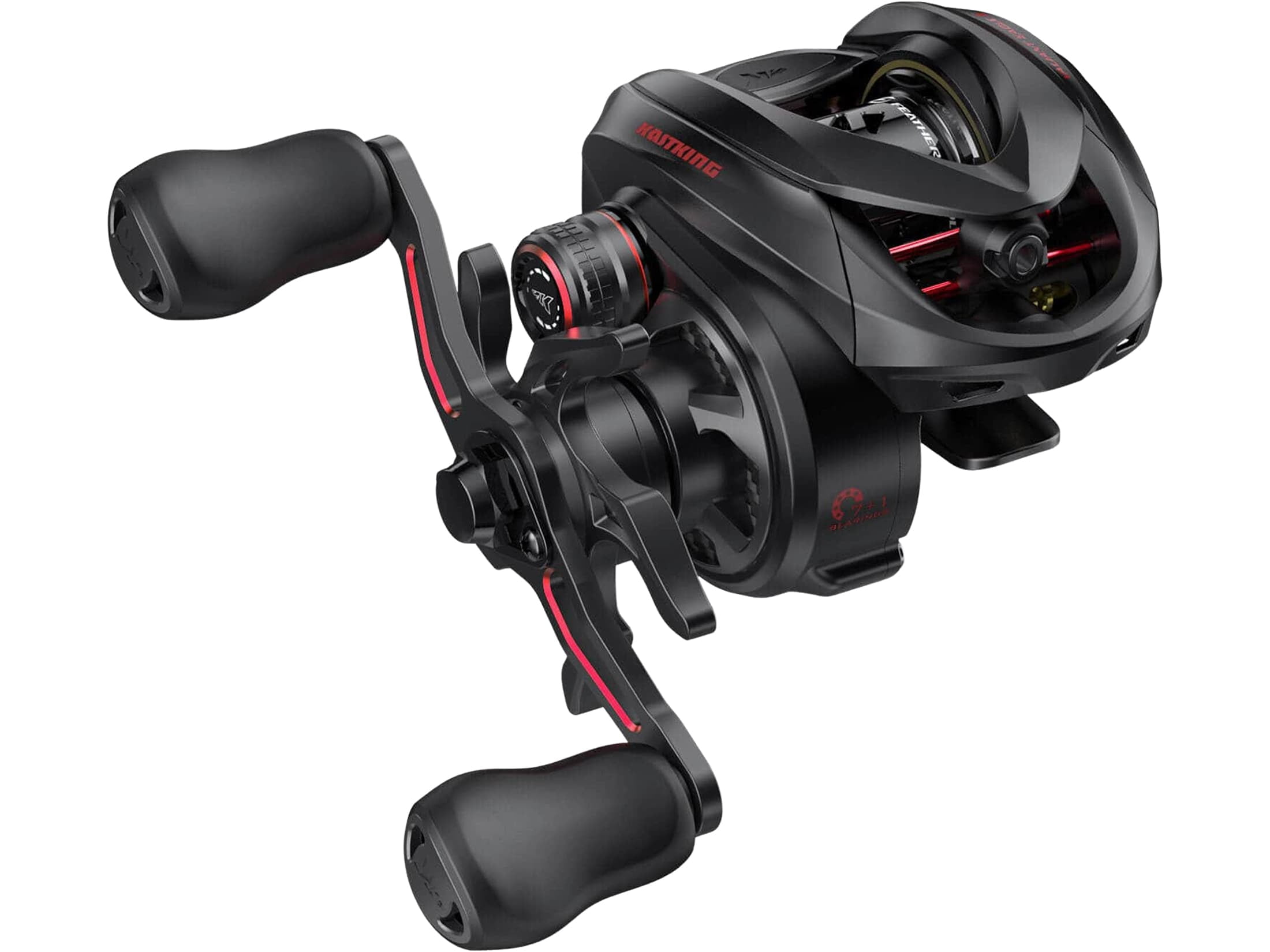 bass tactics lure mfg USA Tackle Patriot Shad Baitcaster Reel Ratio Chart Color:Crystal Shad The 2023 Bassmaster Classic Fishing_Gear