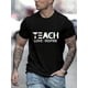 thumbnail image 1 of [Popular Choice] Men's Casual Letter Print T-Shirt - Soft Polyester Blend, Stretch Fit, Machine Washable - Perfect for Summer, 1 of 6