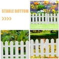 thumbnail image 3 of KONTONTY de Clôture Décorative en PVC Blanche pour Jardin Usage Extérieur, 3 of 8