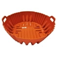 thumbnail image 1 of CSChome Baking Pan Fryer Pan High Temperature Resistant Reusable Silicone Roasting Tray for Baking, 1 of 7