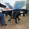 thumbnail image 7 of PreAsion 5 Color 5 Station Double Rotating Screen Printing Press DIY T-Shirt Machine, 7 of 7