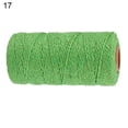 thumbnail image 2 of Zhaomeidaxi 1 Roll 2mm Colorfast Soft Twisted Cotton Rope Macrame Cord Colorful Cotton Craft Cord for Crafts, Knitting, 2 of 7