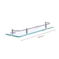 thumbnail image 2 of Wosthever Estante de almacenamiento Estructura estable de acero inoxidable Prácticos estantes de baño Instalación práctica Montado en la Juegos de accesorios de baño, 2 of 6