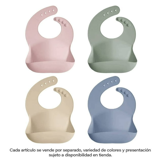 Babero Antsy Pantsy de Silicón Varios Colores 1 Pieza