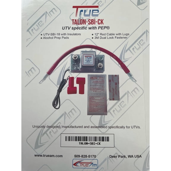 True® Honda Talon Dual Battery Isolator Kit TALON-SBI-CK