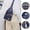 Blue, variant on Multipurpose Sling Bag 11 Inch Multicolor Polyester Chest Daypack Suiting Outdoor Trips