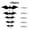 96PCs_#02, variant on Bats Wall Decor, 88 Pcs 3D Bat Halloween Decoration Stickers for Home Decor 4 Size Waterproof Black Spooky Bats for Room Decals Summer Halloween Party Scene Decals Decoration