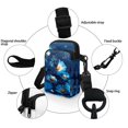 thumbnail image 5 of HELLHERO Butterfly and Daisy Pattern Travel Crossbody Purse Stylish, with Shoulder Strap for Travel Daily Use, Travel, Outdoor and Daily Use, 5 of 7