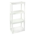 thumbnail image 1 of Plano Molding 4 Tier White Free Standing Shelf, 1 of 1