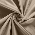 thumbnail image 6 of Homi Drapes Double Pinch Pleated Velvet Curtains Thermal Insulated Room Darkening Drapes for Bedroom/Livingroom Along with 1 Panels,Tiebacks,Hooks (Taupe, 52"x84"), 6 of 6