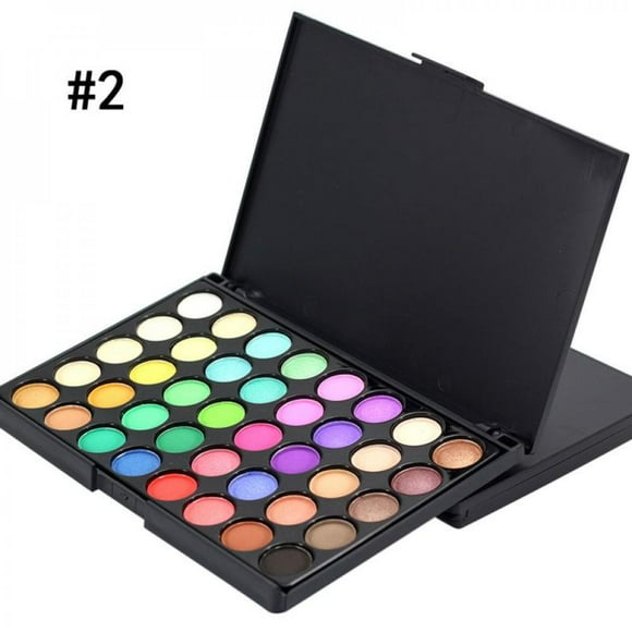 Clearance 40 color eye shadow palette cosmetics cosmetics eye shadow earth color matte color palette Christmas gift to HerP the best gift + makeup brush