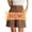 06 Coffee, variant on Bermuda Shorts for Women Dressy Casual Elastic High Waisted Wide Leg Shorts for Summer with Pockets S-2XL