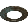 thumbnail image 3 of Ekena Millwork 10 5/8"OD x 5 3/4"ID x 1/2"P Claremont Ceiling Medallion (Fits Canopies up to 7"), Hand-Painted Bronze Blue Patina, 3 of 7