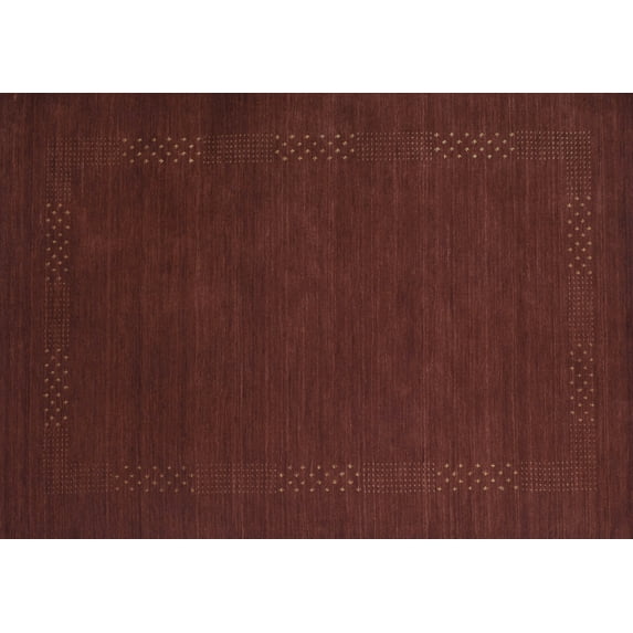 Ahgly Company Indoor Rectangle Abstract Light Blue Contemporary Area Rugs, 2' x 4'