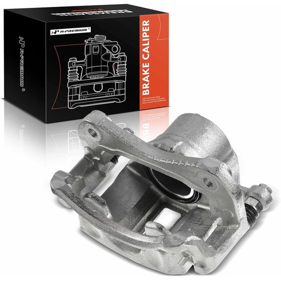 A-Premium Disc Brake Caliper Assembly with Bracket Compatible with Hyundai Elantra 2002 2003 2004 2005 Front Left Driver Side