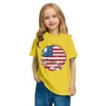 thumbnail image 6 of MKOSPLRT Kid's USA Star Stripes Fourth July Tee Shirts Short Sleeve Crew Neck Football Shirts Summer Patriotic Independence Day Tshirts, 6 of 9