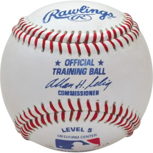 (12 Pack) Rawling Level 5 Soft Center Training Baseballs