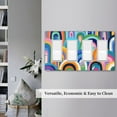 thumbnail image 5 of Vibrant Color Hues Painting Switch Cover Decorative Wall Plate / 4-Gang Screwless / Standard Size 4.5x8 in, 5 of 5