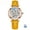 Orange, variant on Women's Automatic Mechanical Watch – Hollow-Out Dial, Diamond-Encrusted Bezel, Waterproof Leather Strap, Luxury Fashion Design