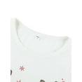 thumbnail image 6 of Parent-child Clothing  Christmas Pajamas Set  Long Sleeves + Trousers, Elk Pattern Festive Accessory, 6 of 10