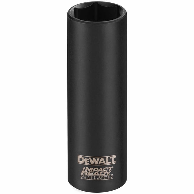 Juego de enchufes DEWALT DW2286 IMPACT READY de 1/2 pulgada para accionamiento de 3/8 pulgadas