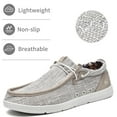 thumbnail image 4 of AOV Men's Slip On Loafers | Arch Support Insole | Men's Shoes | Comfortable Light-Weight Shoes,Size 13 Grey, 4 of 6