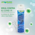 thumbnail image 2 of Sanitizante Virucida y Limpiador Atmosphere Base Agua Aerosol .400 L, 2 of 10