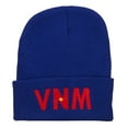 thumbnail image 5 of Vietnam VNM Flag Embroidered Long Beanie - Royal OSFM, 5 of 5