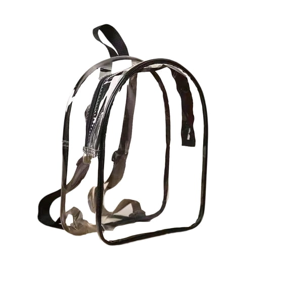 Clear Backpack for Stadium Events Large Capacity Pvc Waterproof School Travel Bag