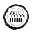 thumbnail image 3 of S SERENABLE Universal Gear Brake Line Pipe Wire Elbow Caterpillar Front Rear Black, 3 of 5