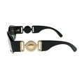 thumbnail image 3 of Versace VE 4361 Plastic Unisex Geometric Sunglasses Black 53mm Adult, 3 of 3