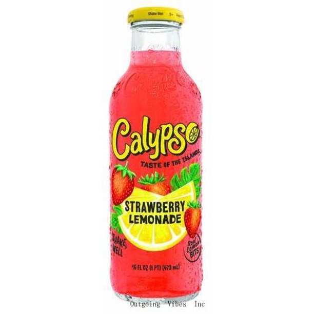 lemonades 16 ounce glass bottles 6 pack (strawberry lemonade)