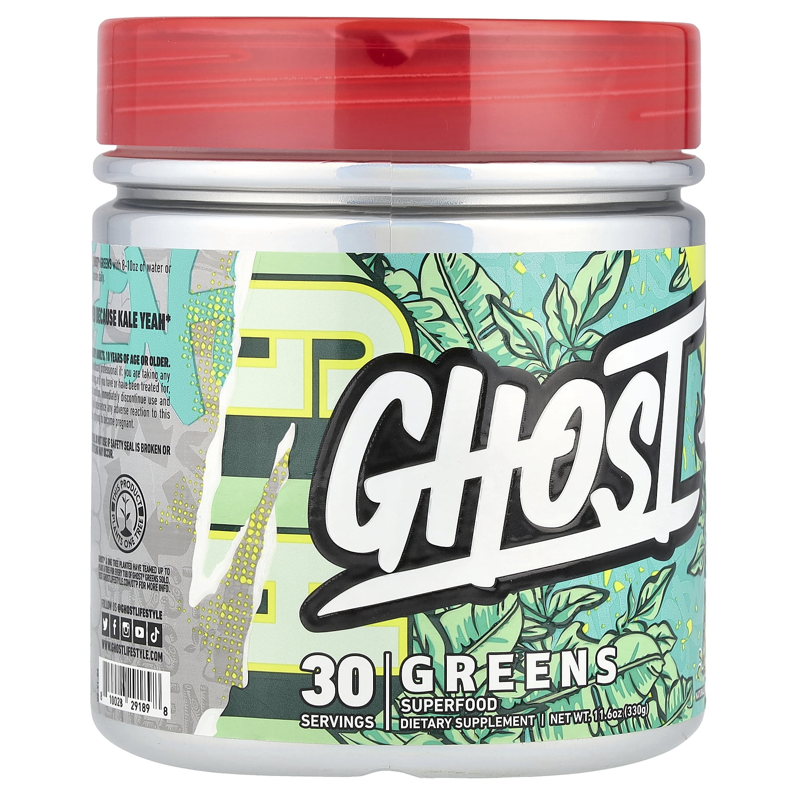 Ghost Greens, Lime, 11.6 oz (330 g)