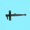 thumbnail image 2 of Closet Bar Black Wrought Iron Closet Bar Cupboard Latch Set of 2, 2 of 2