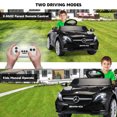 thumbnail image 3 of Licensed Mercedes Benz AMG 6V Kids Ride on Cars, iYofe Electric Ride on Toy with Remote Control, MP3 Player, AUX/USB Port, Headlights, Electric Car Toy for Boy Girl 2-4 Yrs Old, Birthday Gift, Black, 3 of 11