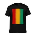 thumbnail image 5 of T-shirt Red, Yellow And Green  Soft Cotton Adult Heat-Transfer Graphic T-Shirt - 180g Breathable Fabric, Unisex Summer Casual Wear with Durable Heat-Printed Design, 5 of 10