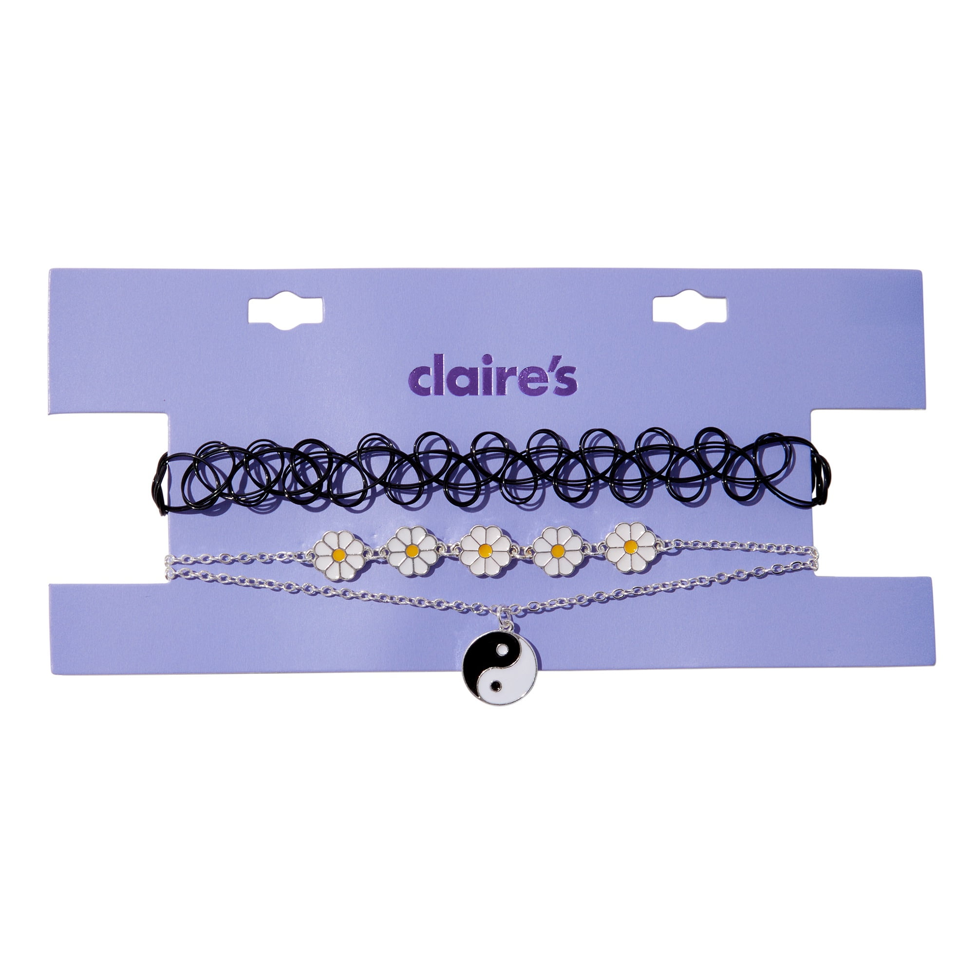 Claire's Teen Girls Silver Twisted Rope Mixed Piece Jewelry Box