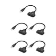 thumbnail image 3 of Matsuzay Cable USB SATA 2,5 de 22 pines y 2,5 pulgadas con luz LED, disco duro, convertidor portátil, conector, Cable USB 2,0 para el hogar Type2 NO2, 3 of 4