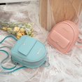 thumbnail image 3 of Sonducket Mini 2020 para mujer, bolso de hombro de cuero PU de estilo coreano para chicas adolescentes, pequeña multifunción, bolsa de Bolsas de mensajero y de hombro azul Sonducket BB7353-03, 3 of 6