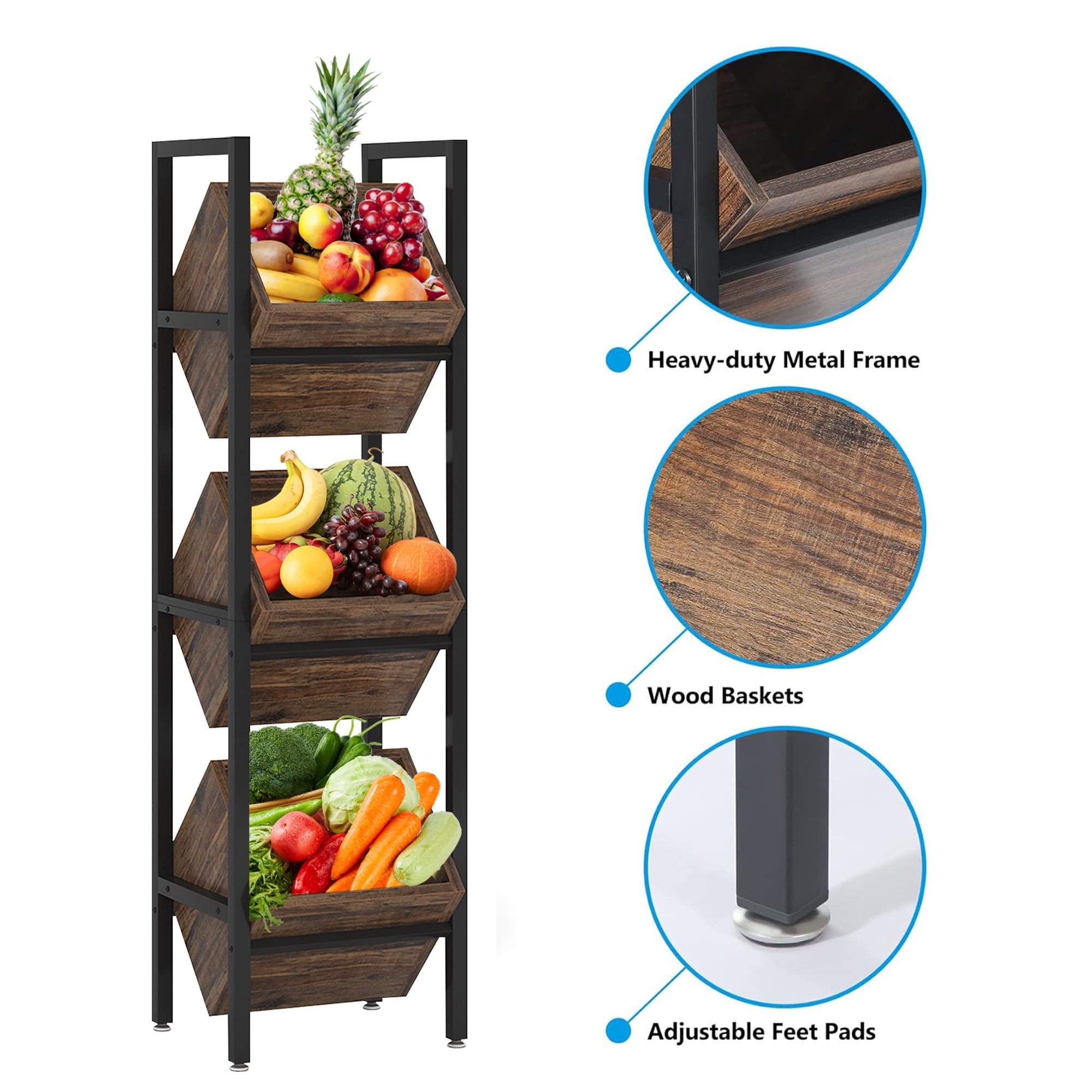 MAYEERTY Angled Design Wine Storage Rack for Neat Organized Wine Area