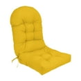 thumbnail image 4 of Silla Pad, espesado el cojín de silla trasera para los patios salas de amarillo, 4 of 8