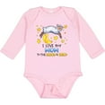 thumbnail image 3 of Inktastic I Love My Mom to the Moon and Back Cute Sheep Boys or Girls Long Sleeve Baby Bodysuit, 3 of 5