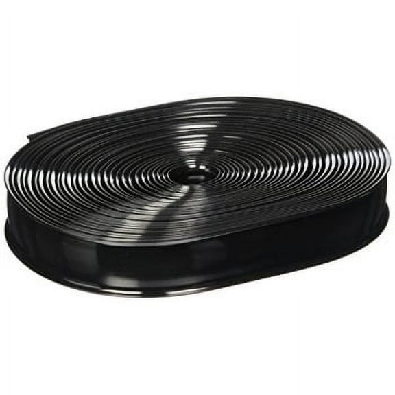 RV Designer E369, Heavy Duty Vinyl Insert Trim, 1 inch Wide, 25 foot Roll, Black