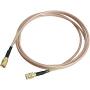 Aoje-Link RF Coaxial Cable SMB Female to SMB Female RG316 Coax Cable Jumper for DIY Radio, 3G/4G/5G/LTE/Antenna, Audio