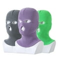 thumbnail image 2 of Warm Knitted Ski Face Cover Windproof Fleece Thermal Face for Electric Bikes Motorcycles, 2 of 9