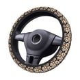 thumbnail image 2 of Uemuo Retro Hydrangeas Printed Car Elastic Steering Wheel Cover - Universal Car Accessory for Diverse Cars Anti-Slip, and Comfortable- 15", 2 of 8