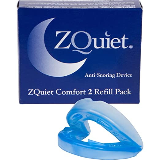 ZQuiet Anti Snoring Device, Comfort Size 2 Oral Mouthpiece Refill